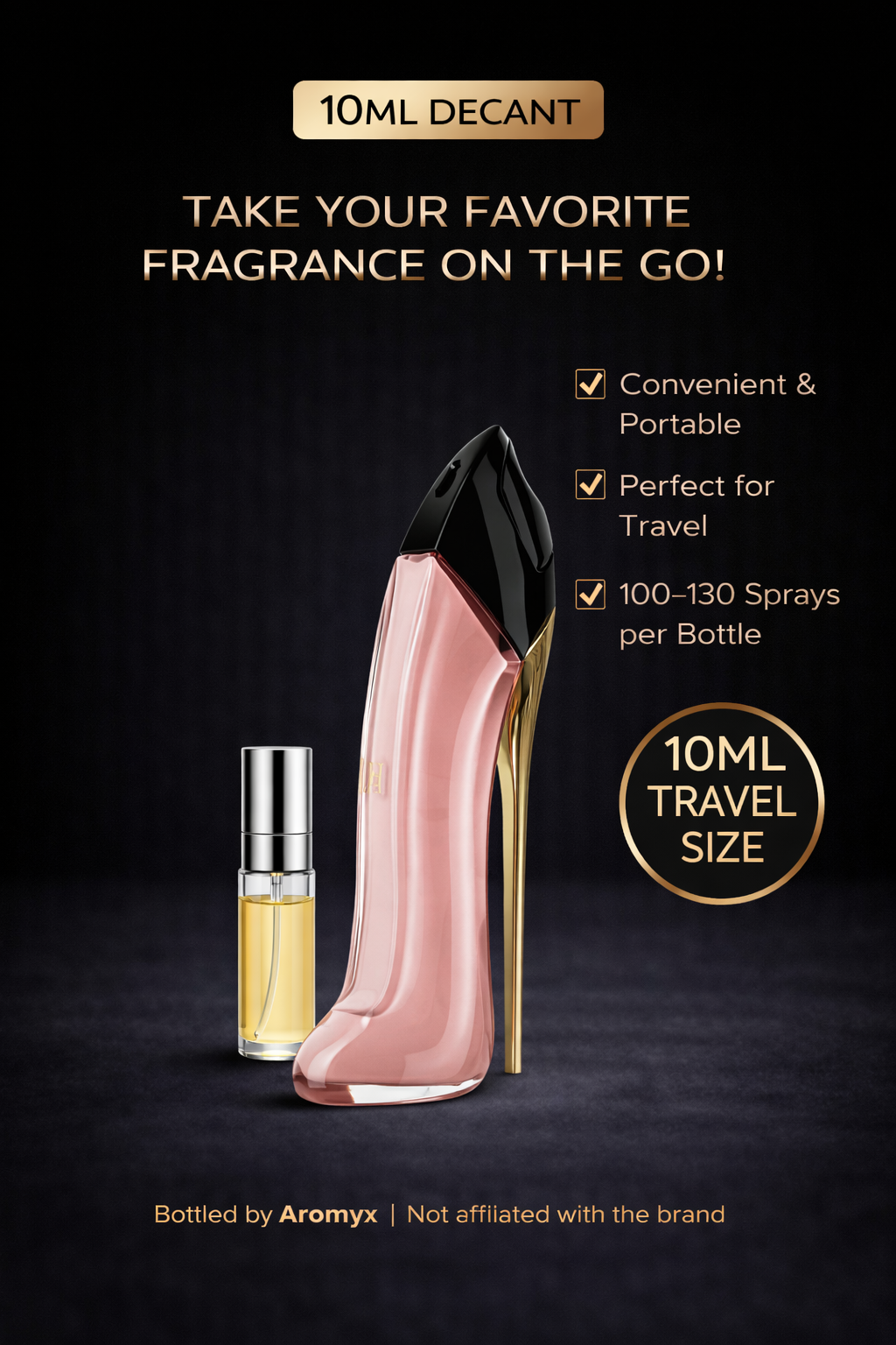 Carolina Herrera Good Girl Blush EDP For Womens – 10 ml Decant | Aromyx Fragrance