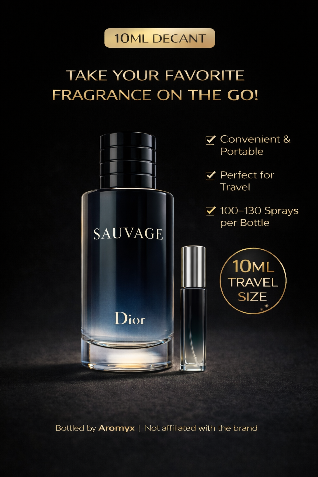 Sauvage by Dior EDP For Mens – 10 ml Decant | Aromyx Fragrance