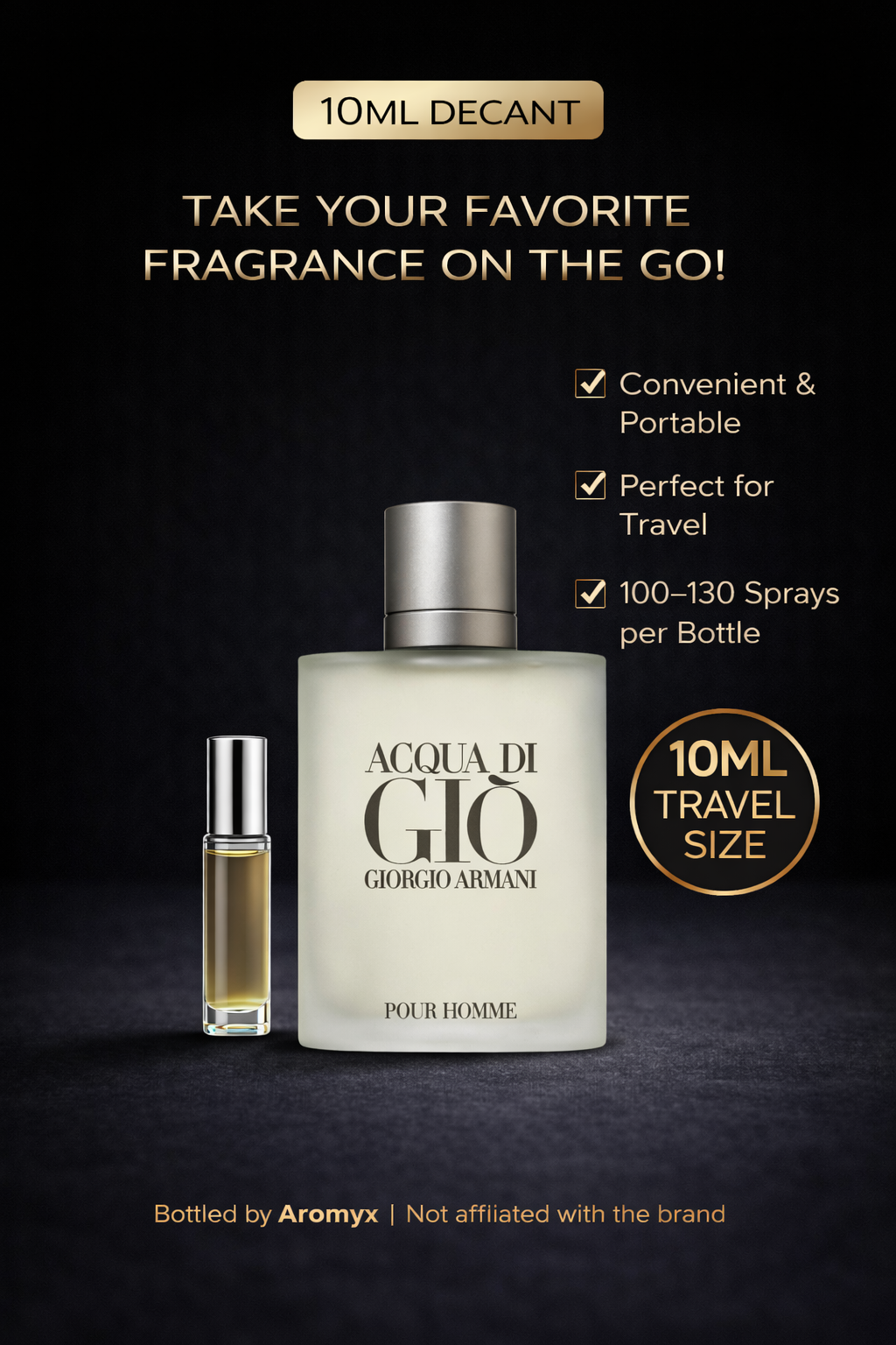 Acqua Di Gio Giorgio Armani EDT For Mens – 10 ml Decant | Aromyx Fragrance